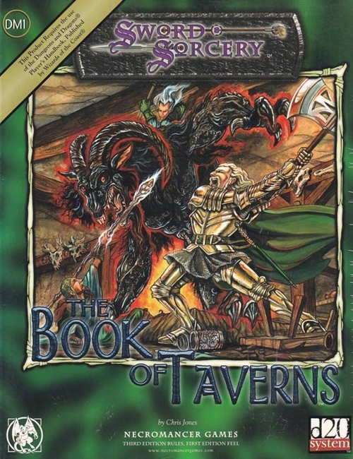 Dungeons & Dragons 3.0 - Sword and Sorcery - The Book of Taverns (B Grade) (Genbrug)